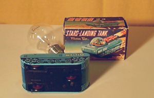 Stars Landing Tank von SHANGHA, made in China - Spielzeug für Weltraum- und Raumfahrt-Fantasien im Kinderzimmer