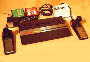Atari 2600 Spielekonsole fr den Fernseher