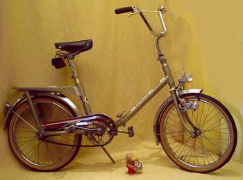 Klapprad - das praktische Fahrrad der 70er