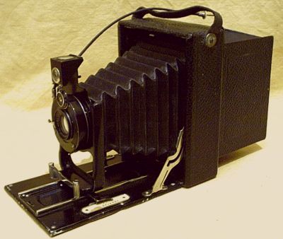 ICA Sirene Plattenkamera - mit komplizierten Platten Fotos fürs Fotoalbum ablichten
