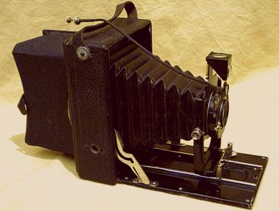 ICA Sirene 125 Plattenkamera - antiker Fotoapparat als dekoratives Objekt