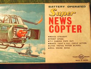 News Copter - batteriebetriebener Hubschrauber für leuchtende Kinder-Augen