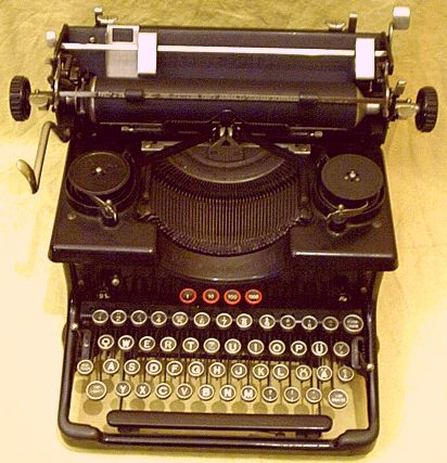 TORPEDO 6 Schreibmaschine - kreative Einladung zum Schreiben!