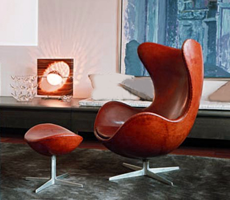 Egg Chair bzw. Ei-Sessel von Arne Jacobsen für FRITZ HANSEN