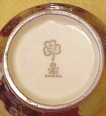 Bayrisches Milchknnchen und Zuckerdose aus Porzellan mit fester SUS THERMISOL Isolierhlle der 1950er Jahre