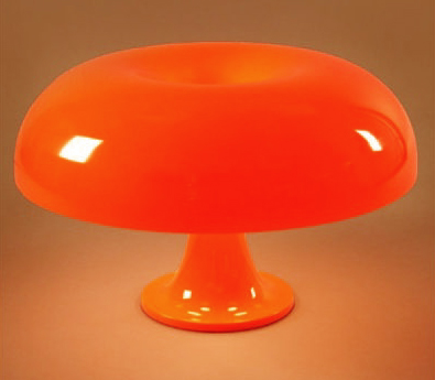 Nesso Tischleuchte von ARTEMIDE - Tischlampe im Space / Atomic Age Design der 70er Jahre